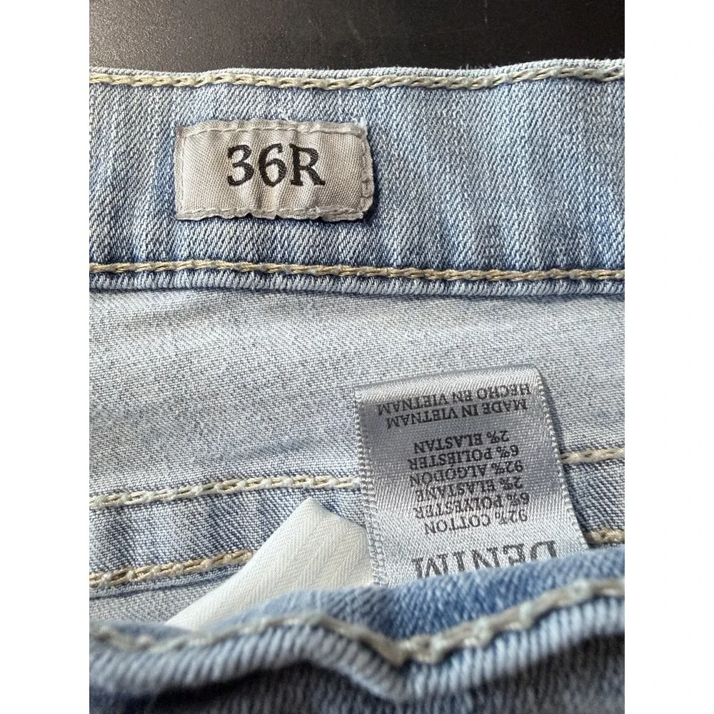 BKE Jeans‎ Mens 36R Light Blue Carter Straight Stretch  Y2K